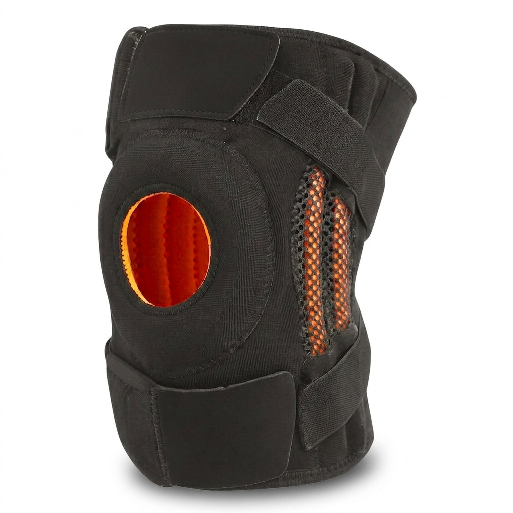 Knee Brace with Side Stabilizers & Gel Pads
