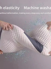 Cervical Support Pillow for Neck Pain Relief with Adjustable Height | Washable Cover for Enhanced Comfort 2