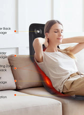 ComfortEase | Electric Back Massager Cushion with Infrared Heating | Versatile Massage for Home and Car 1