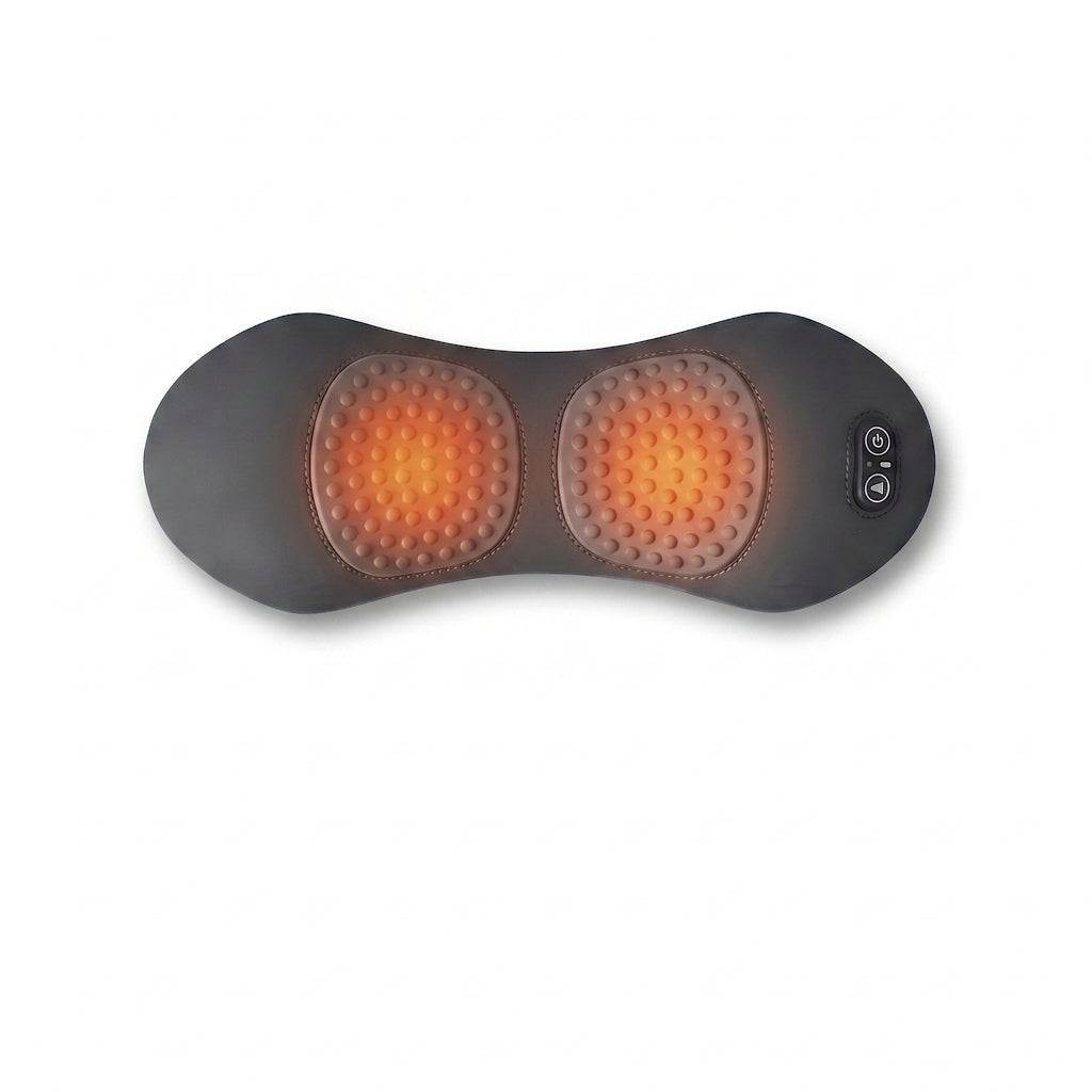 ComfortEase | Electric Lumbar Support Pillow with Heating & Vibration | Ergonomic Design for Back Pain Relief 11