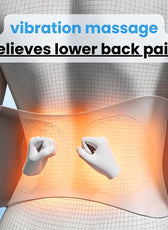 ComfortEase | Electric Lumbar Support Pillow with Heating & Vibration | Ergonomic Design for Back Pain Relief 2