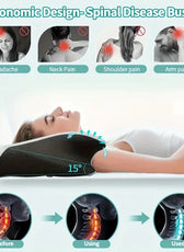 ComfortEase | Ergonomic Cotton Snack Pillow with Soft Design | Lightweight Support for All Sleep Positions 1