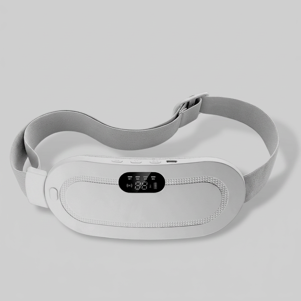 Comfort Belt | Electric Heating Pad for Cramps with Adjustable Vibration | Rechargeable Relief for Abdominal Comfort 13