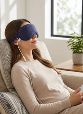Comfort Eye Mask | 3-Level Hot Compress Electric Steam Eye Mask with Smart Timing for Relaxation 12
