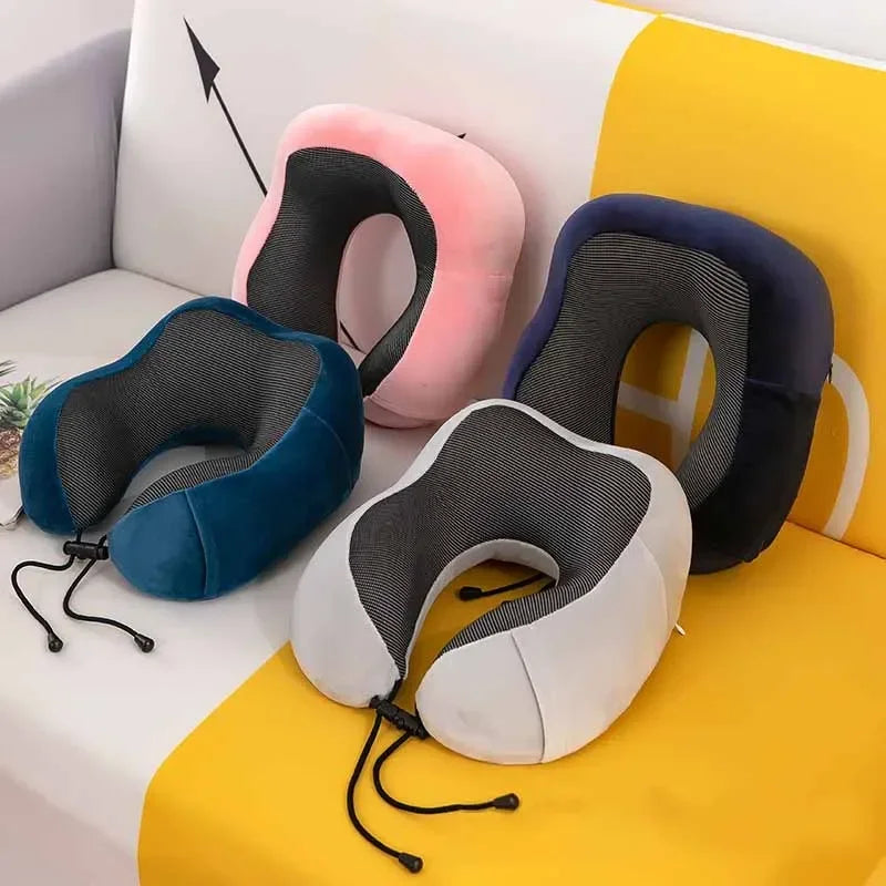 Comfort Haven | Travel Neck Pillow with Massage Feature | Ergonomic Design for Ultimate Comfort 0