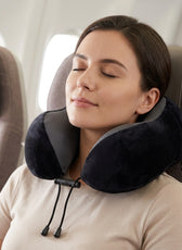 Comfort Haven | Travel Neck Pillow with Massage Feature | Ergonomic Design for Ultimate Comfort 12