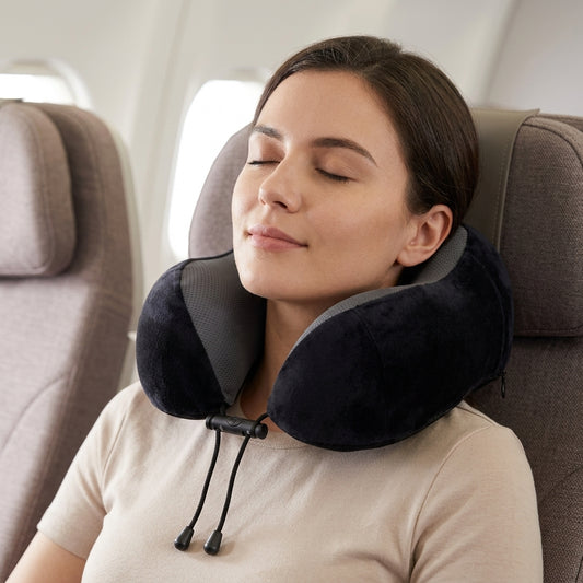 Comfort Haven | Travel Neck Pillow with Massage Feature | Ergonomic Design for Ultimate Comfort 12