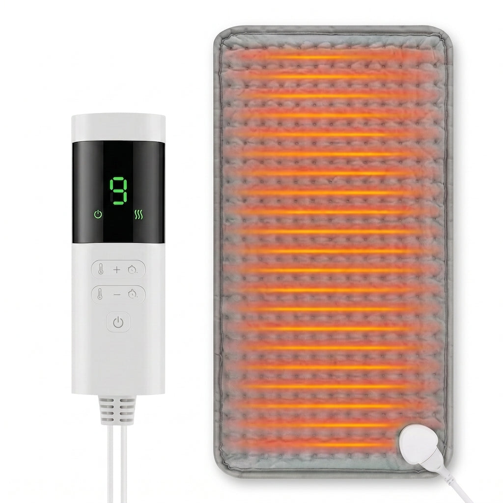 Comfort Heat | Electric Heating Massage Pad with 9 Temperature Levels | Soothing Relief for Legs and Body 11