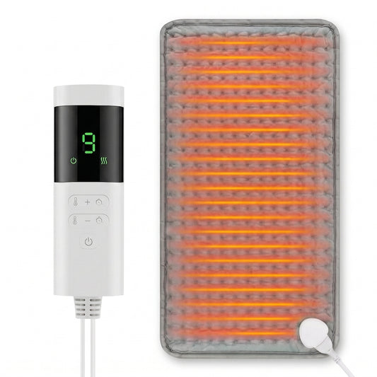 Comfort Heat | Electric Heating Massage Pad with 9 Temperature Levels | Soothing Relief for Legs and Body 11