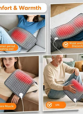 Comfort Heat | Electric Heating Massage Pad with 9 Temperature Levels | Soothing Relief for Legs and Body 2