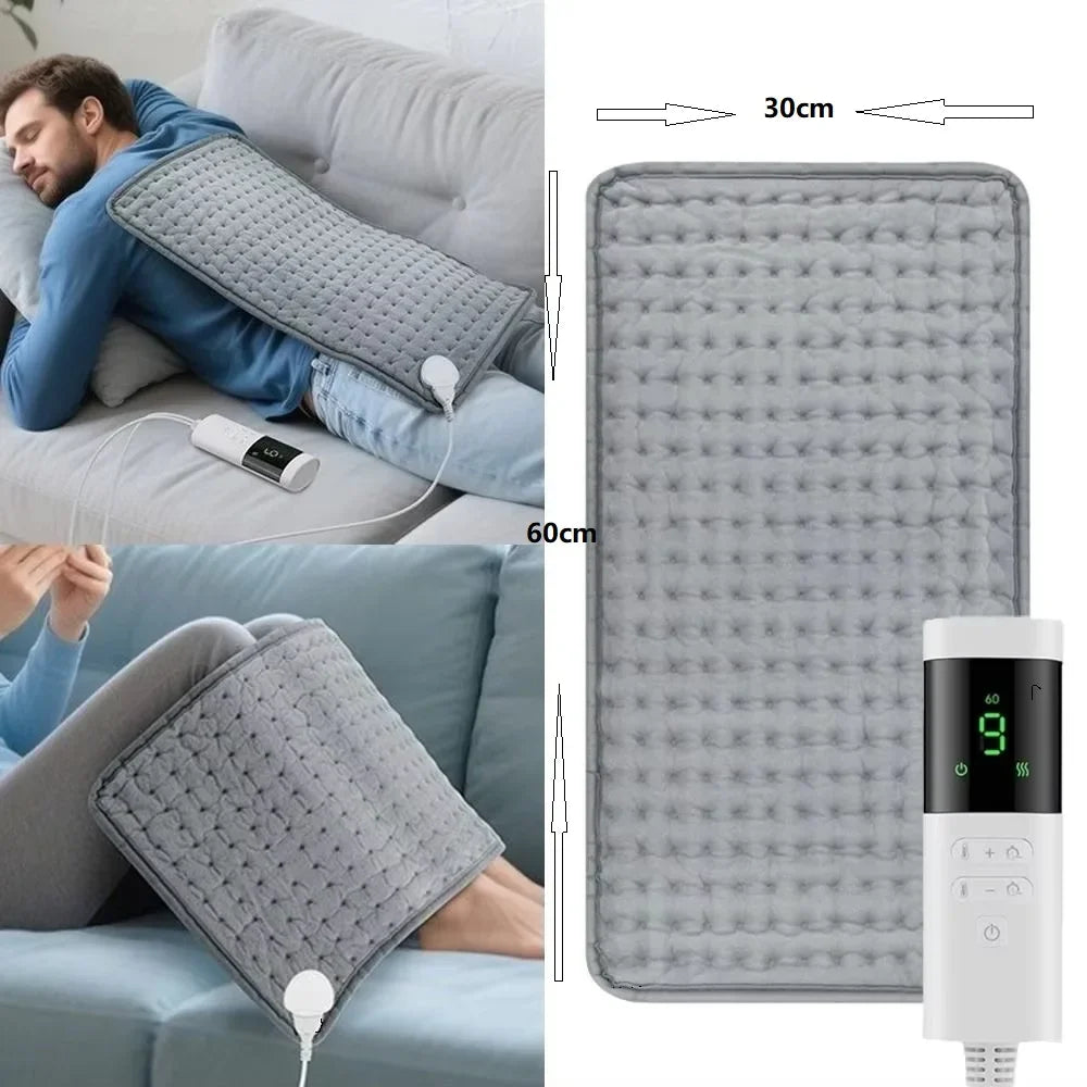 Comfort Heat | Electric Heating Massage Pad with 9 Temperature Levels | Soothing Relief for Legs and Body 5