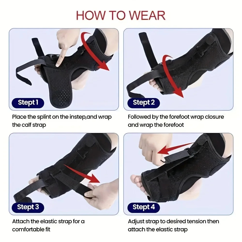 Adjustable Night Splint | Lightweight Brace for Nighttime Foot Support