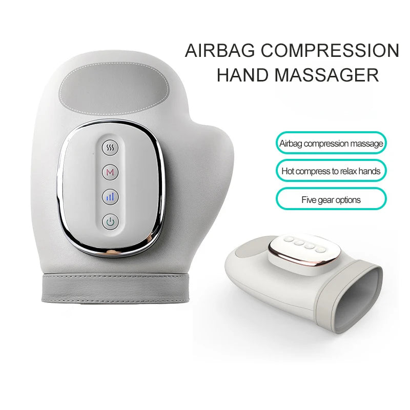 Comfort Touch | Electric Hand Massager with Heat & Compression | Portable Relief for Hand Fatigue 0