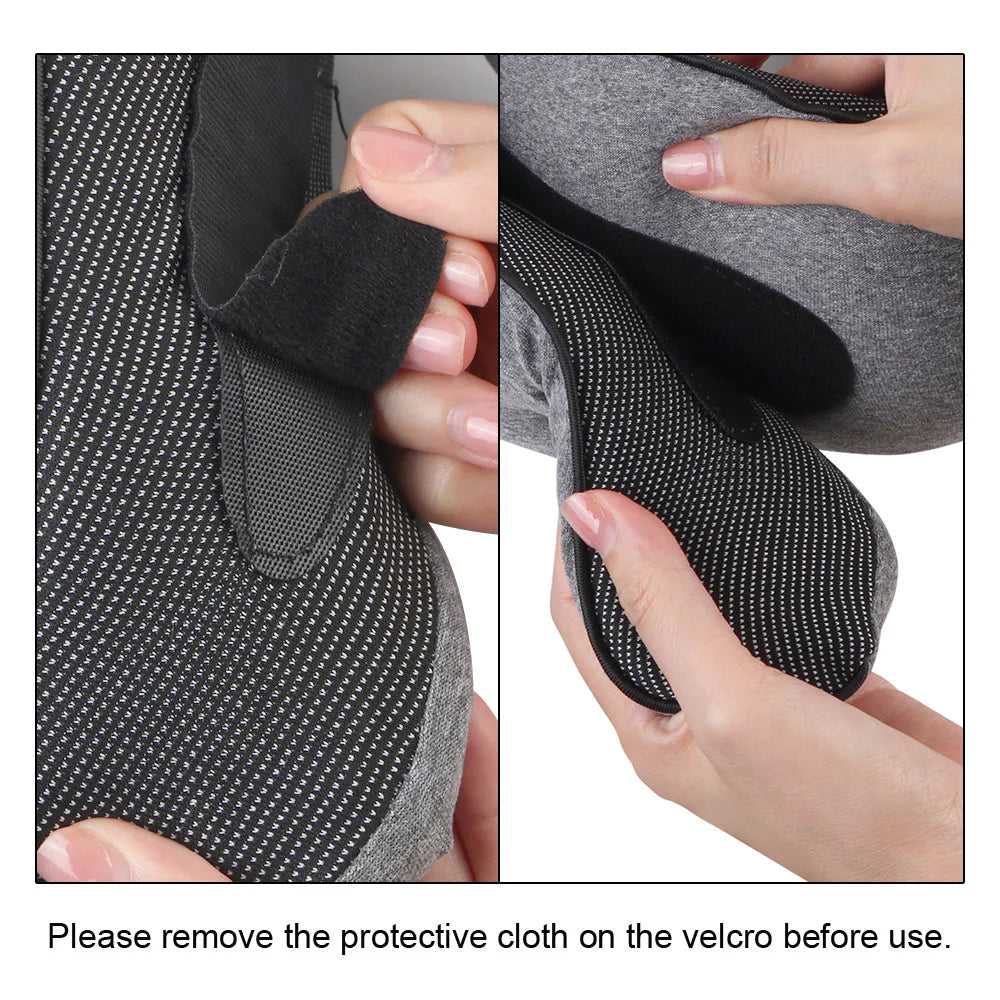 Neck Pillow with Adjustable Support