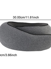 Neck Pillow with Adjustable Support
