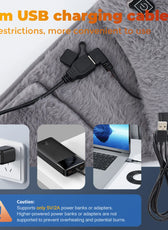 Comfort Warmth | Electric Graphene Heating Pad with 3 Temperature Settings | Portable Waist and Hand Warmer for Ultimate Comfort 1