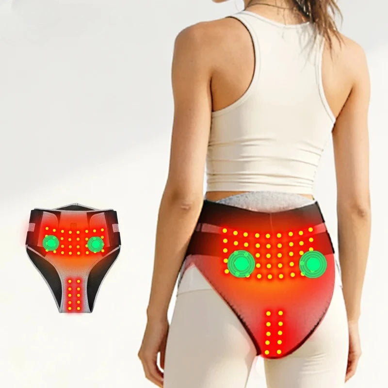 Red Light Heated Shorts with 3-Level Heating & Timer