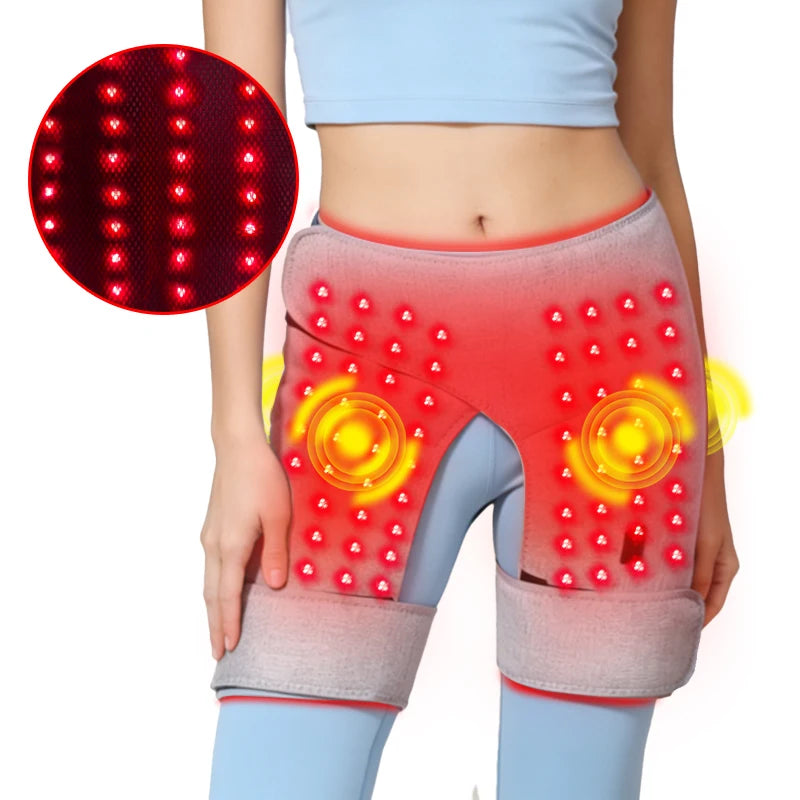 Red Light Heated Shorts with 3-Level Heating & Timer