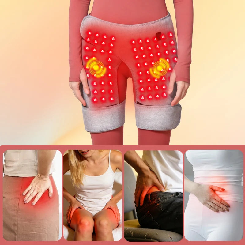 Red Light Heated Shorts with 3-Level Heating & Timer