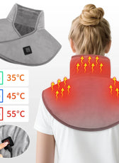 Comfort Wrap | USB Heated Neck and Shoulder Pad with 3 Heat Levels | Soft Fabric for Soothing Relief 0