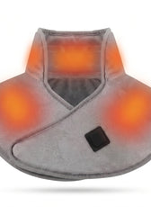 Comfort Wrap | USB Heated Neck and Shoulder Pad with 3 Heat Levels | Soft Fabric for Soothing Relief 11