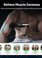 Compact Massage Gun | Deep Tissue Percussion Massager with Adjustable Speed | Portable Relief for Muscle Recovery 3