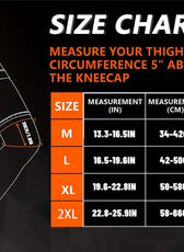 Compression Knee Brace | Non-Slip Full-Length Sleeve for Sports Support | Adjustable Fit for Enhanced Stability 1