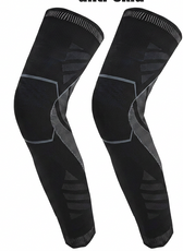 Compression Knee Brace | Non-Slip Full-Length Sleeve for Sports Support | Adjustable Fit for Enhanced Stability 12