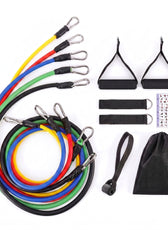 Dynamic Fitness Set | Resistance Bands Workout with Adjustable Levels