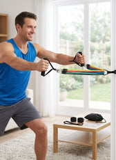 Dynamic Fitness Set | Resistance Bands Workout with Adjustable Levels