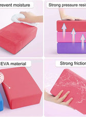 EVA Yoga Blocks | Lightweight Foam Bricks with Durable Support