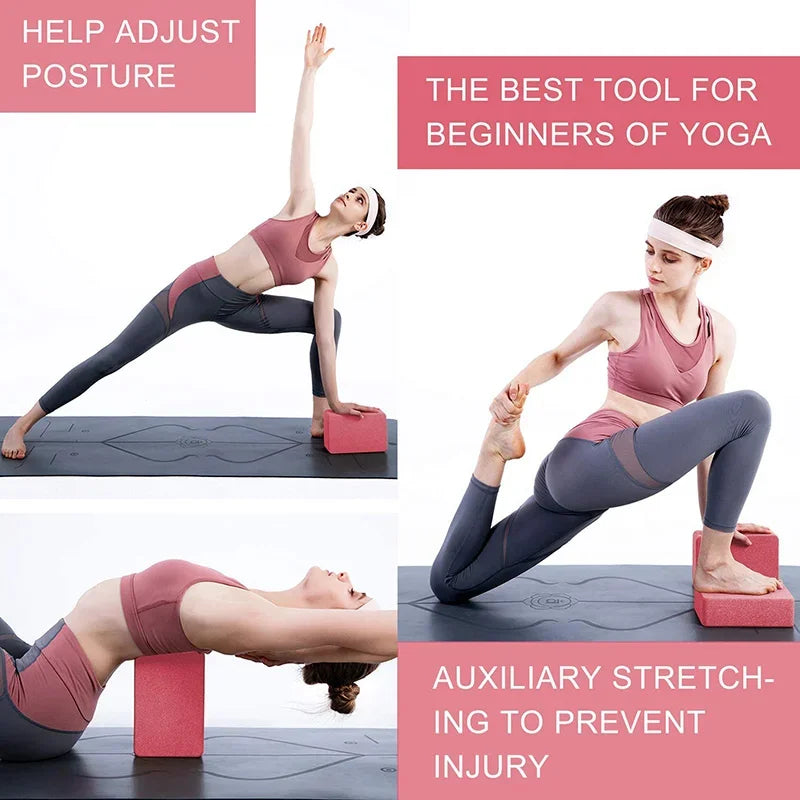 EVA Yoga Blocks | Lightweight Foam Bricks with Durable Support