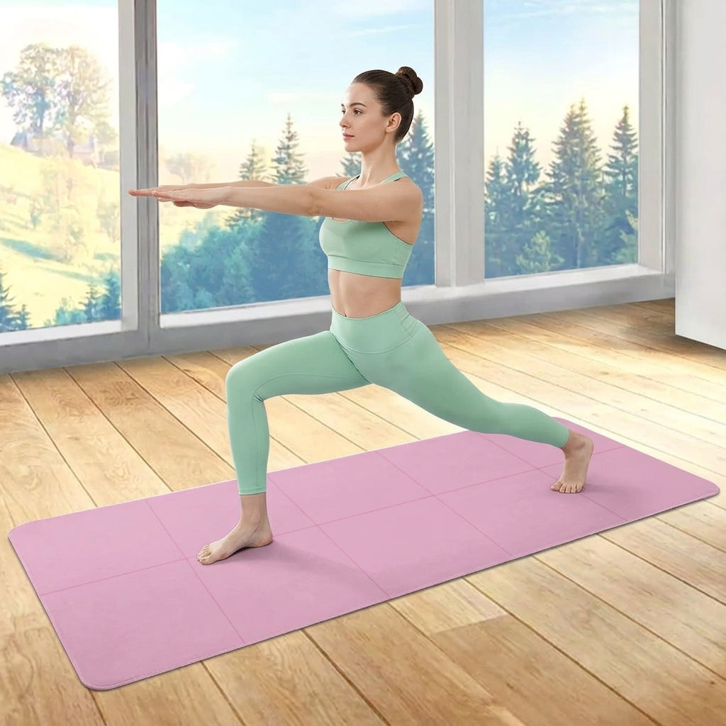 Eco-Friendly Folding Yoga Mat | Lightweight & Durable for Travel Fitness