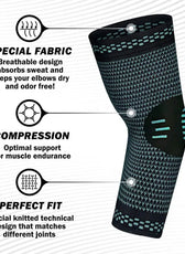Elastic Elbow Brace | Breathable Compression Sleeve for Sports Support 1