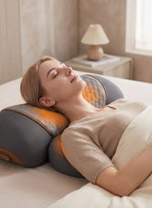 Electric Neck Massager Pillow with Heat & Vibration | Orthopedic Support for Pain Relief 12