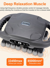 Fascia | Massage Gun with 42 Heads High-Frequency Vibration for Muscle Relief