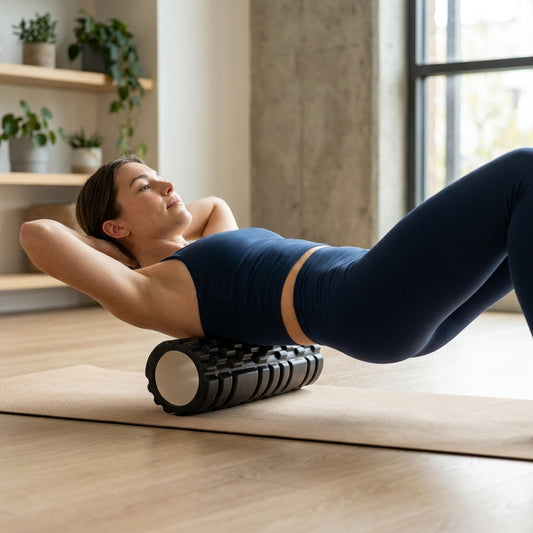 Foam Roller for Back with Deep Tissue Relief