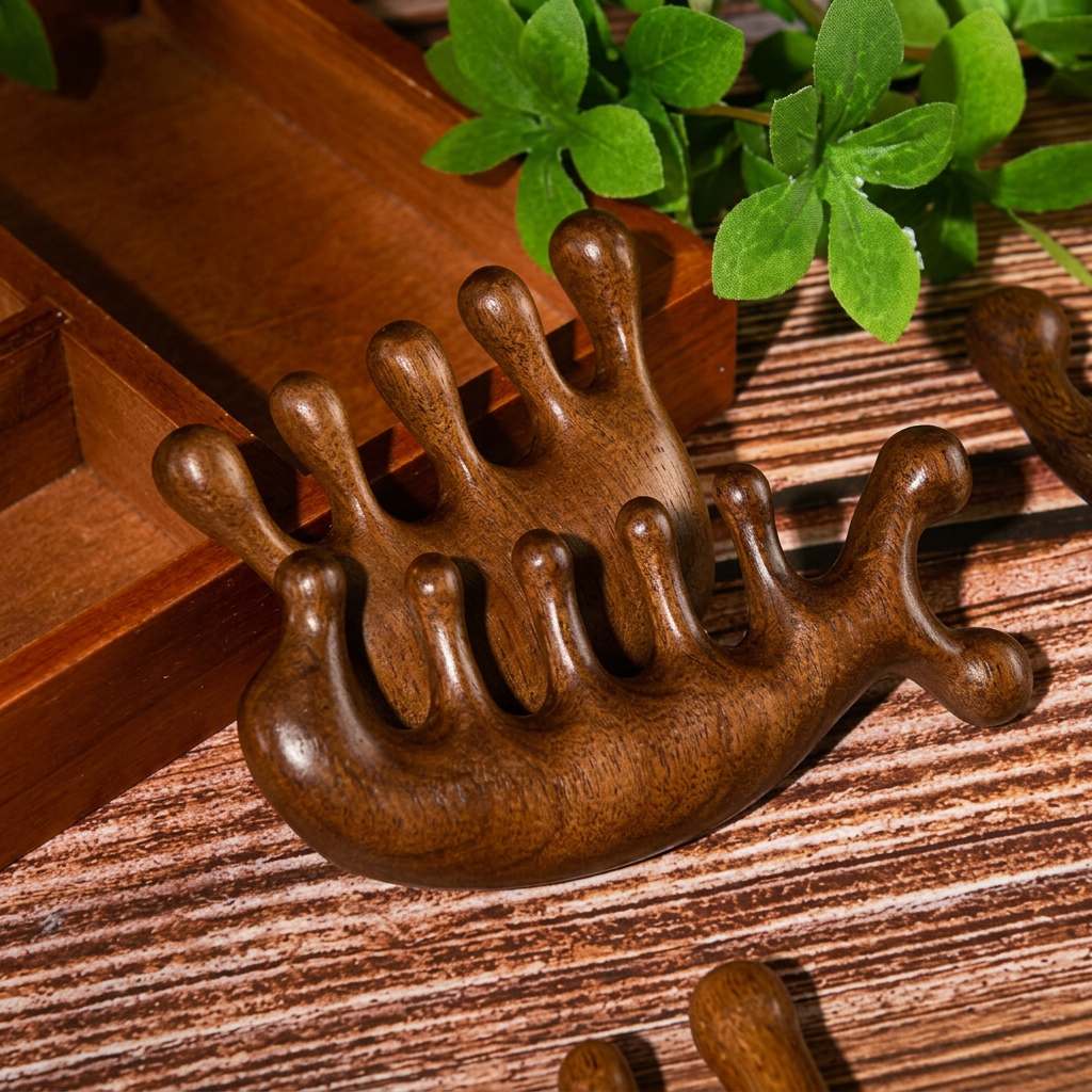 Gua Sha Comb | Wide-Toothed Facial & Body Massage Tool