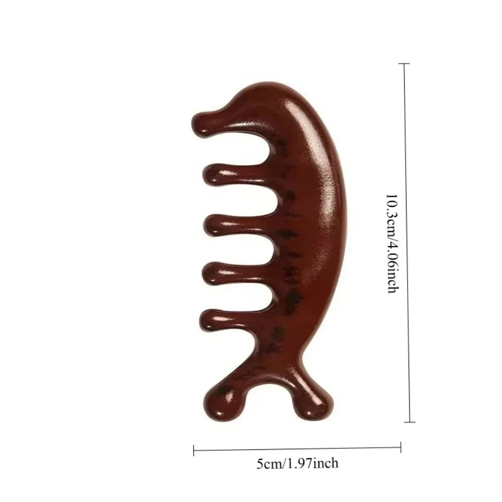 Gua Sha Comb | Wide-Toothed Facial & Body Massage Tool