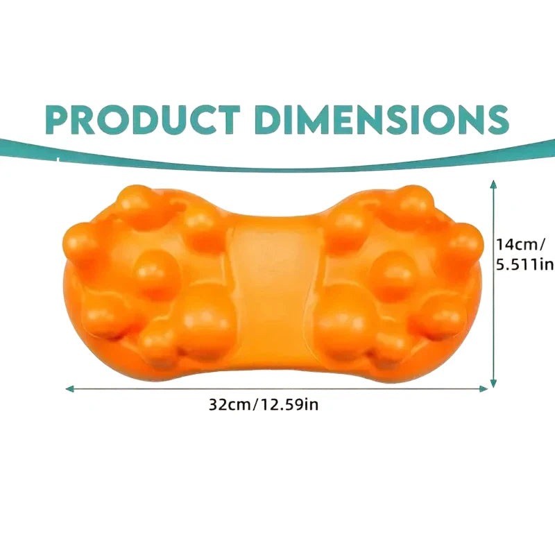 Deep Tissue Massage Device with 14 Nodes for Hip and Lower Back Comfort