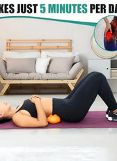 Deep Tissue Massage Device with 14 Nodes for Hip and Lower Back Comfort