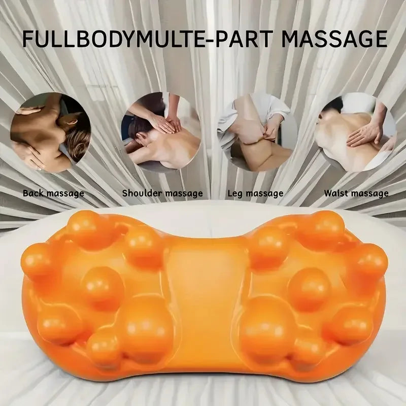 Deep Tissue Massage Device with 14 Nodes for Hip and Lower Back Comfort