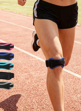 Knee Compression Sleeve | Adjustable Support with Shock Absorption | Ideal for Sports and Fitness Activities 0
