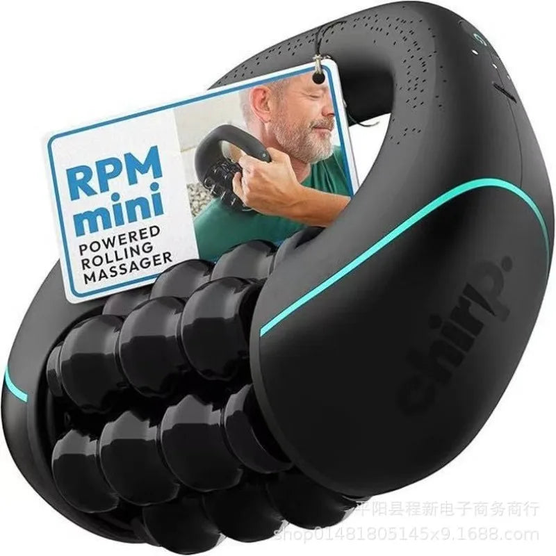 Mini Rolling Massager | Rechargeable Deep Tissue Percussive Device for Muscle Recovery 1