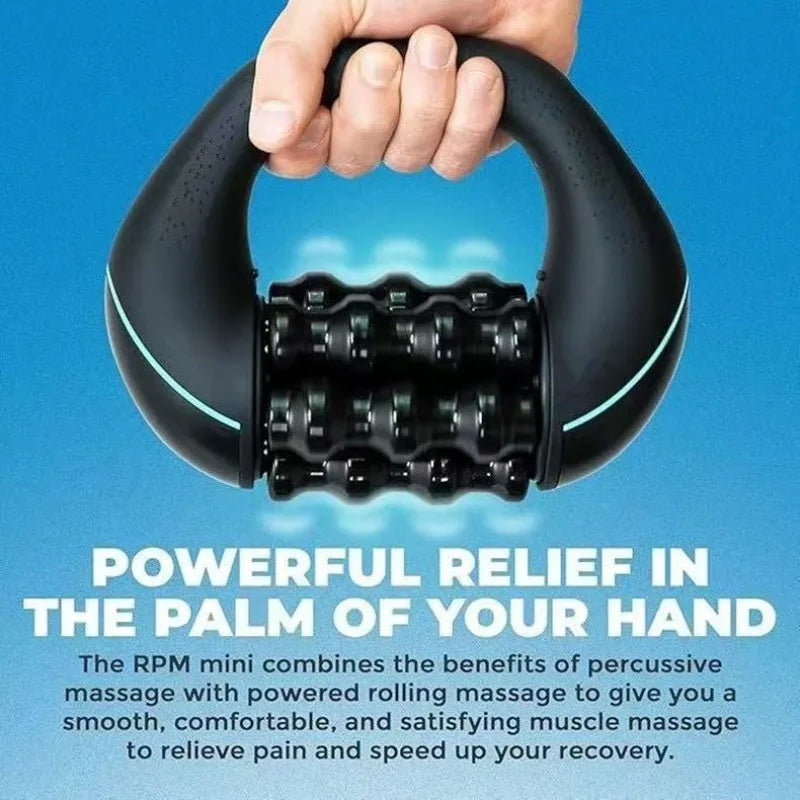 Mini Rolling Massager | Rechargeable Deep Tissue Percussive Device for Muscle Recovery 2