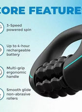 Mini Rolling Massager | Rechargeable Deep Tissue Percussive Device for Muscle Recovery 3