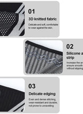 Premium Compression Knee Support Sleeve | Breathable Elastic Design for Active Sports 2