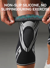 Premium Compression Knee Support Sleeve | Breathable Elastic Design for Active Sports 4