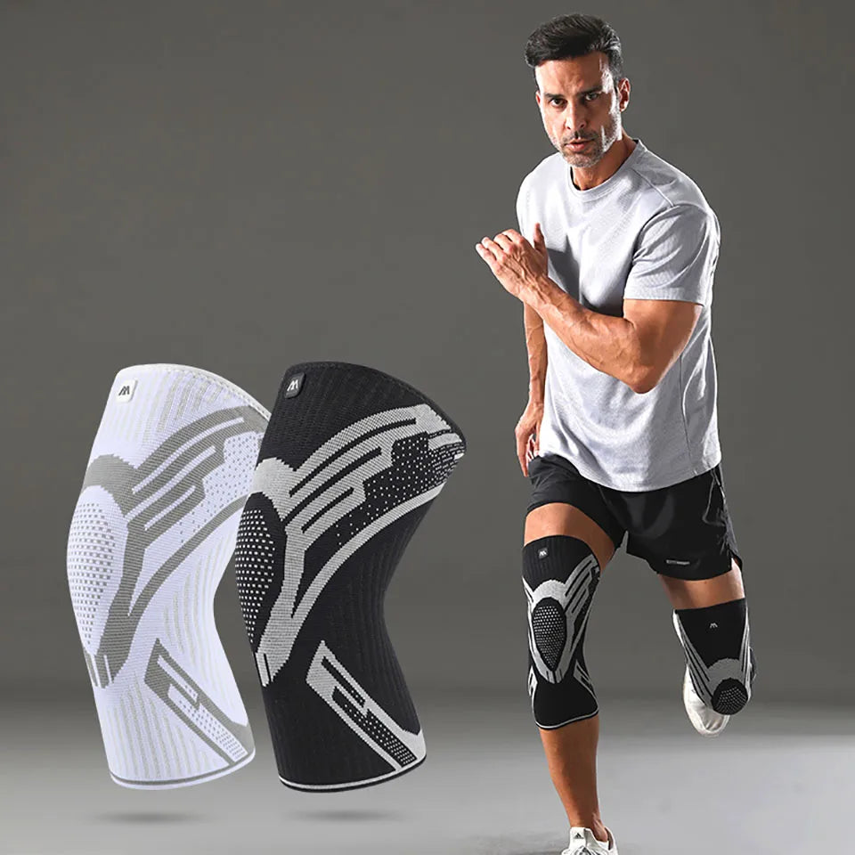 Premium Compression Knee Support Sleeve | Breathable Elastic Design for Active Sports 5