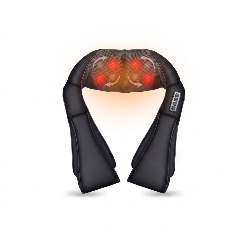 RelaxEase | Neck Massager with Heat & Deep Kneading | Portable Relief for Tension 11